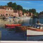 Padstow Cornwall Postcard by John Hinde Original - Boats