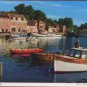 Padstow Cornwall Postcard by John Hinde Original - Boats