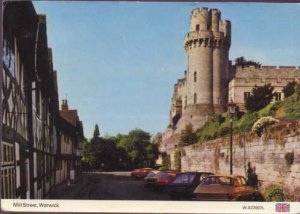 Mill Street, Warwick  Postcard by DENNIS - Cars Topo