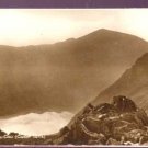 Llyn-y-cau (cader Idris) Wales  Postcard RP by Valentine
