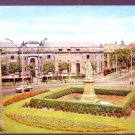 Library and Ramsden Square Barrow -in-Furness Postcard -CARS