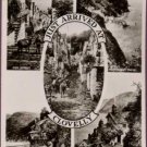 Just Arrived at Clovelly Postcard by Valentine