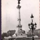 Bordeaux Monument France Postcard 1951