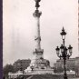Bordeaux Monument France Postcard 1951