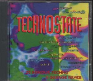 Various - Technostate  -  CD Album - 20 Serious Techno & Garage Raves