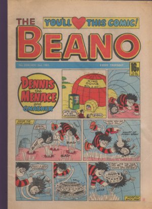 THE BEANO UK COMIC Nov 2nd 1985 No. 2259