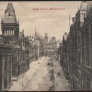 King Street Manchester Postcard 1904 - Valentine
