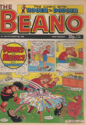 THE BEANO UK COMIC Sept 10th 1988 No. 2408