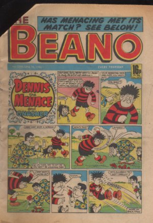 THE BEANO UK COMIC June 7th 1986 No. 2290