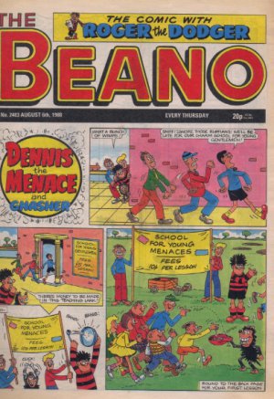 THE BEANO UK COMIC July 2nd 1988 No. 2398