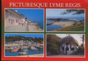 LYME REGIS DORSET - Postcard - Salmon