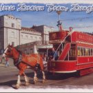 DOUGLAS IOM - Postcard - Horse Drawn Tram - John Hind