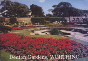 DENTON GARDENS WORTHING - Postcard DENNIS