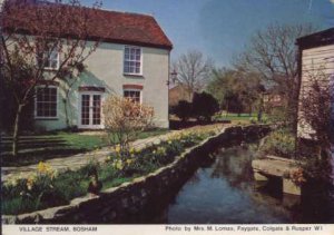 Village Stream, Bosham Postcard  JUDGES  Photo: Mrs M. Lomas
