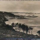 The Pine Forest and Castle Cornet , Guernsey Postcard by Valentine  1959