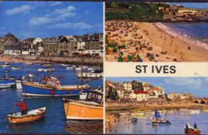 St Ives , Cornwall Postcard  NPO Dexter   1983