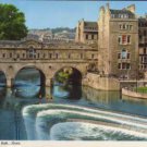 Pulteney Bridge, Bath, Avon Postcard  John Hinde Original