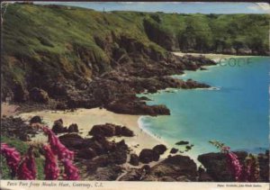 Petit Port From Moulin Huet, Guernsey. C.I  Postcard  John Hinde Original Postca