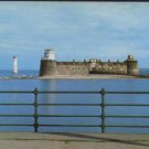 Lighthouse, Fort Perch Rock and Marine Lake NEW BRIGHTON Postcard 1979