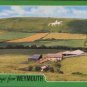 Greetings From Weymouth Postcard  Salmon