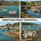 Greetings From Cornwall Postcard by John Hinde Original