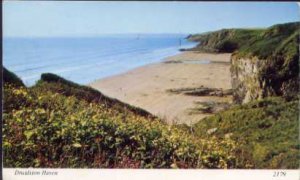 Druidston Haven &Acirc;&nbsp;Walesl - Archway Postcard  1987