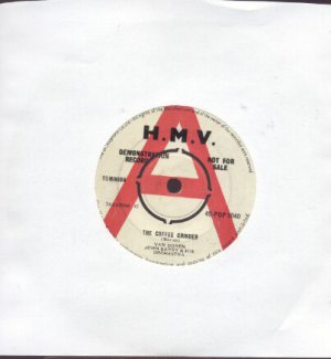 Van Doren - The Coffee Grinder - UK  7" Single - Demonstration Record