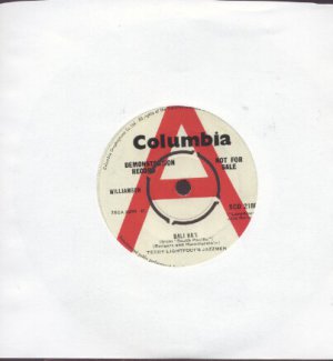 Terry Lightfoot's Jazzmen - Bali Ha'I - UK  7" Single - Demonstration Record