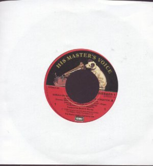 Sarah Brightman & Paul Miles-Kingston  - Pie Jesu  - UK 7" Single