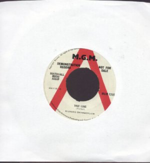 Richard Chamberlain - True Love  - UK Demo 7" Single