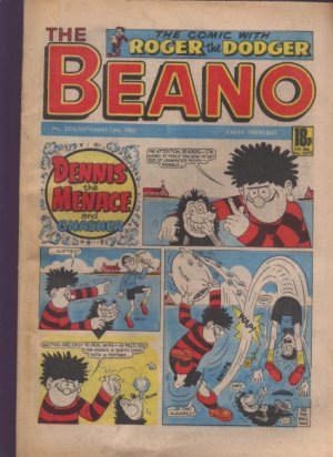 THE BEANO UK COMIC Sept 12th 1987 No. 2356