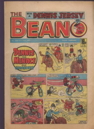 THE BEANO UK COMIC Oct 26th 1985 No. 2258