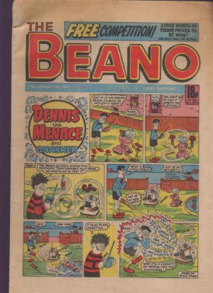 THE BEANO UK COMIC May 16th 1987 No. 2339