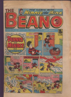 THE BEANO UK COMIC June 20th 1987 No. 2344