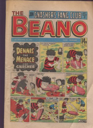 THE BEANO UK COMIC April 6th 1985 No. 2229