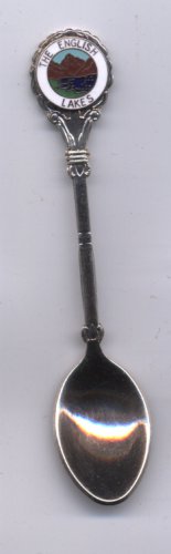 The English Lakes Silver Plate Souvenir Spoon