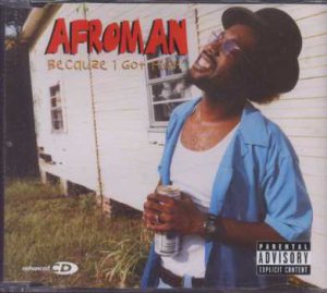 Afroman - Because I Got High - UK CD Single