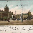 Piccadilly with Royal Infirmary Manchester Postcard 1904
