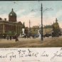 Piccadilly with Royal Infirmary Manchester Postcard 1904