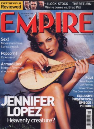 EMPIRE Magazine October 2000 No.136 JENNIFER LOPEZ BRAD PITT