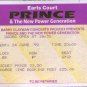 Prince & The New Power Generation - Ticket - Diamonds & Pearls Tour 1992