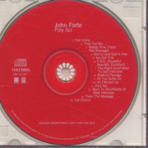 John Forte - Poly Sci - USA Promo CD