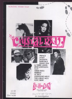 Crystal Ball Fanzine Nov/Dec '89 Winter Issue - Prince, Janet Jackson, St Paul