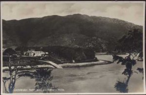 Lochleven  Hotel and Lochleven Hills Scotland Postcard RP