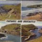 Tintagel and Boscastle Postcard - J.Salmon