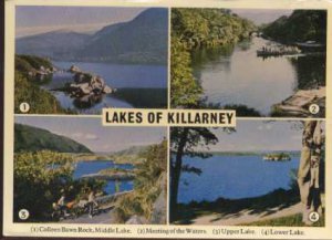 4 Views : Lakes Of Killarne Ireland  Postcard  - MAC Series