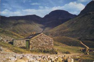 Great Gable from Black Sail Hut  Postcard  -  Arthur Dixon