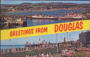 Greetings From Douglas Postcard - Ranscombe Postcard