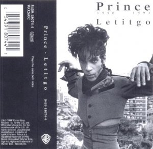Prince - Letitgo - UK   cassette single - W0260C m/m