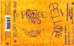 Prince - Gett Off - UK   cassette single - W0056C m/m